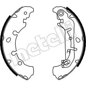 Image de Jeu de mâchoires frein à disque METELLI 53 0136