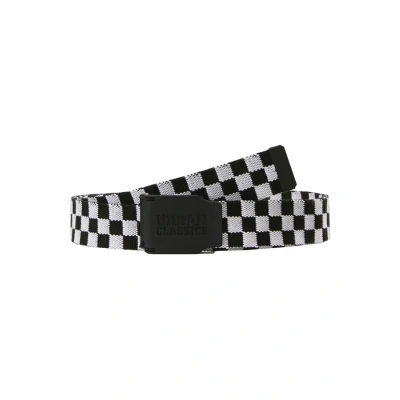 Image de Urban Classics Extra LONG BELT Ceinture, Homme, Taille: One Size, Black/white