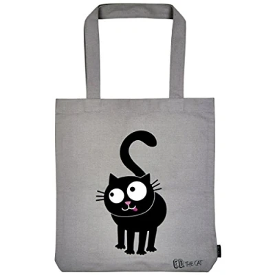 Image de Moses Ed, The Cat Shopper Ed in Love Sac de Transport en 100% Coton, Multicolore, 42, Like Mich