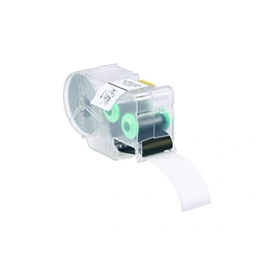 Image de Panduit S100 x 220VAC Vinyle Self Laminating étiquette avec 21/5 2,5 cm, Blanc