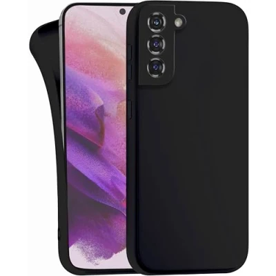 Image de MyGadget Coque pour Samsung Galaxy S21 Plus Case TPU Souple &amp; Soft Cover Protection Extra Fine Légère Étui Coloré Anti Choc et Rayures Noir