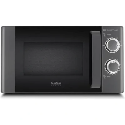 Image de Caso M20 Ecostyle, Comptoir, Micro ondes uniquement, 20 L, 700 W, Rotatif, Noir