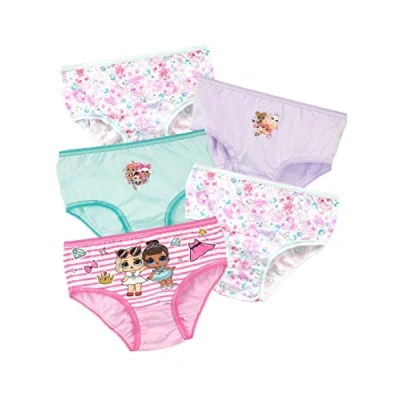 Image de LOL Surprise Lot de 5 Culottes Fille Multicolore 9 10 Ans