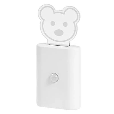 Image de LEDVANCE veilleuse LED pour enfants avec détecteur de mouvement, fusée, nounours et autres motifs la chambre des