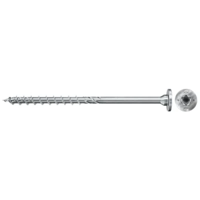 Image de fischer Vis de charpente PowerFast FPF II STP 6,0x120 revêtement zingué, Filetage partiel, tête fraisée Plate avec Empreinte Torx/Boîte 100