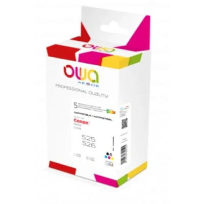 Image de Armor OWA Multi Pack Teinture K10269OW ersetzt Canon PGI 525/CLI 526 Inhalt : 1 x 19 ML Schwarz, Je 9 Photo Cyan, Stück (PGI 526) Marque