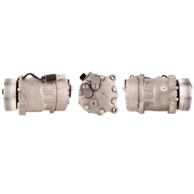 Image de ELSTOCK 51 0008 Compresseur De Climatisation PAG 46 R 134a avec joints VOLKSWAGEN: Transporter 5 Bus, 5, Multivan (7HM
