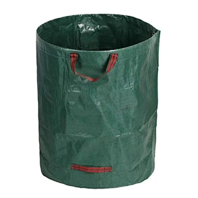 Image de Sacs de déchets jardin, sac poubelle bac à herbes, collecteur feuilles, 272 litres