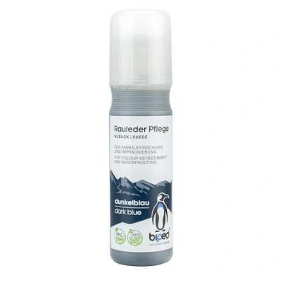 Image de biped soin daim rafraîchissement et imprégnation couleur stick nubuck velours avec applicateur éponge 75 ml z2790(bleu foncé)