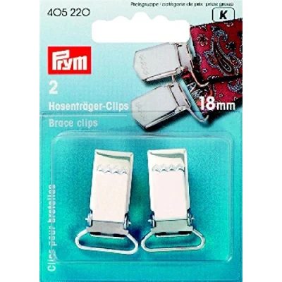Image de Prym Clips de maintien acier 18mm col argenté