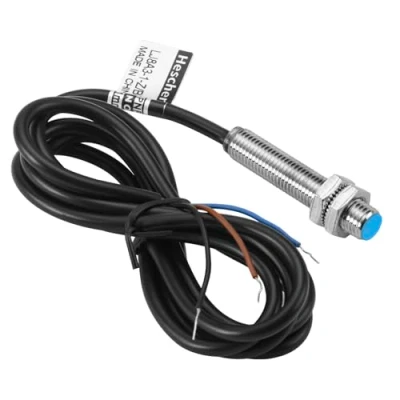 Image de Heschen M8 capteur de proximité inductif interrupteur Type bouclier LJ8A3 1 Z/BY détecteur 1mm 10 30VDC 200mA PNP normalement ouvert (NO) 3 fils