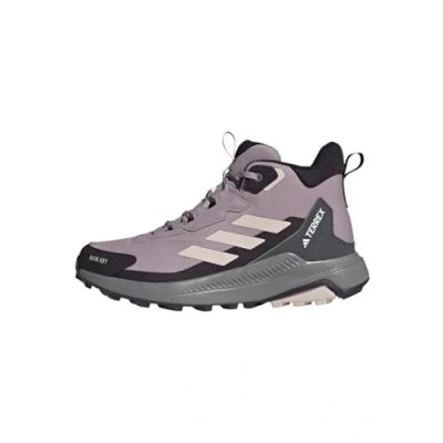 Image de Adidas Terrex Anylander MID RAIN.RDY Hiking Chaussures de marche, Femme, Taille: 38, Preloved fig putty mauve aurora black Textile