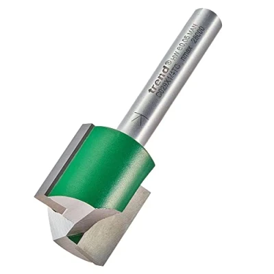 Image de Trend C029 x 1/4TC 19,1 mm deux Flûte Cutter Vert