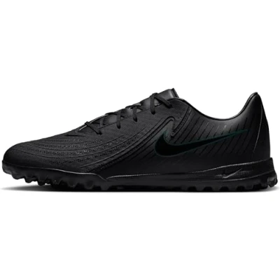 Image de Nike Performance Phantom GX II Academy TF Chaussures de foot multicrampons, Taille: 46, Black/deep jungle Matière synthétique