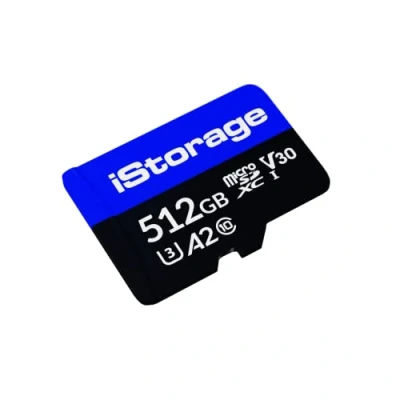 Image de iStorage microSD Card 512GB, Encrypt Data stored on Cards Using datAshur SD USB Flash Drive, Compatible with Drives Only