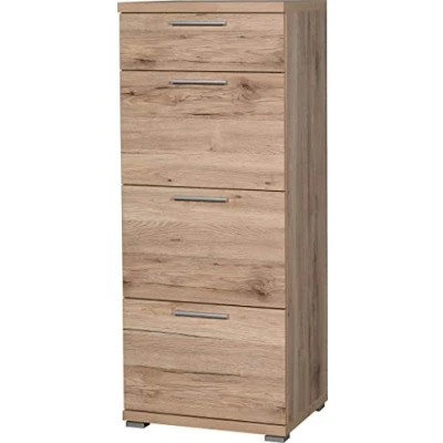 Image de GERMANIA DIE MÖBELMACHER GW TOP commode 3203 chêne Sanremo NB 48 x 120 40 cm