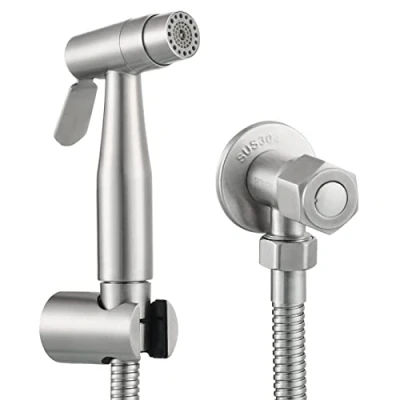 Image de ciencia Douchette de bidet pour toilette Sprayer Premium Acier Inoxydable Décapsuleur Shattaf Set complet WC ws024af6