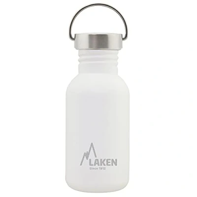 Image de LAKEN Bot. ac. inox Basic 500ml S/S tapón Blanco