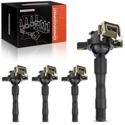 Image de 4x bobine d&#039;allumage compatible avec série 3 5 E31 E36 E38 E39 E46 E52 Rang e Rove r III LM MG ZS ZT 45 75 essence 1995 2005 12131404309