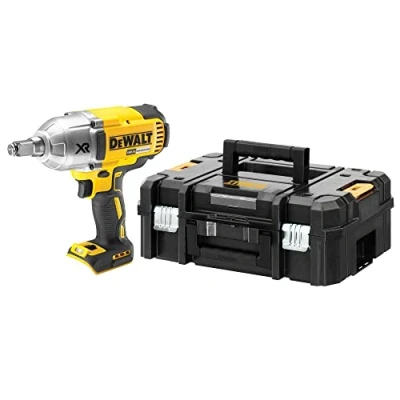 Image de DEWALT DCF899HNT XJ Clé à Chocs XR 18V Li Ion Cloueur avec Moteur Sans Balai Couple Élevé Entraînement 1,2&quot; Poignée Ergonomique 3 Réglages de Vitesse Malette TSTAK Comprise