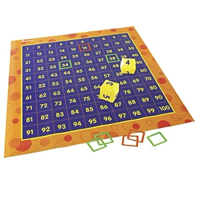Image de Learning Resources Tapis d&#039;activités pour compter jusqu&#039;à cent