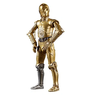Image de Star Wars Hasbro The Black Series Archive, C 3PO, Figurine de Collection Premium 15 cm, Un Nouvel Espoir, pour Enfants, dès 4 Ans F4369 Multicolore