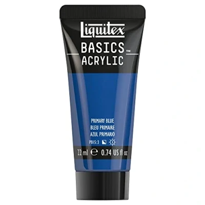 Image de Liquitex Acrylique Basics Tube 22 ml Bleu Primaire ROW