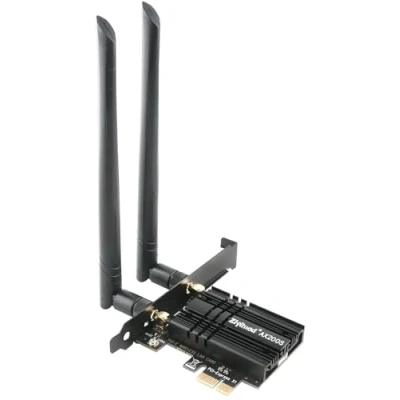 Image de Ziyituod Carte WLAN PCIe WiFi 6 Bluetooth 5.2, Intel AX200, jusqu&#039;à 3000 Mbit/s 6, réseau Wi FI 5G/2.4G pour PC Windows 11/10 (64 Bits)