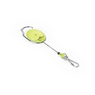 Image de Durable 832704 Pince à Boucles Style Jojo (avec Crochet Ressort) 1 Pièce, Jaune