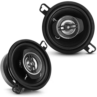 Image de Pyle Haut Parleurs Voiture Stéréo Universels 2 Voies 120W 8.9 cm Parleur Coaxial Pro Audio Remplacement Rapide Composant Compatible pour Porte/Panneau Latéral Montage Universel OEM (Paire)