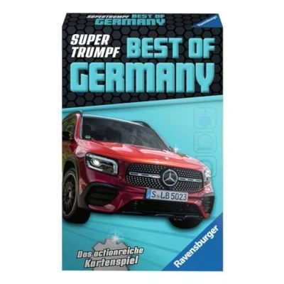 Image de Ravensburger Jeu de Cartes Supertrumpf Best of Germany 20688, Quatuor et atout pour Les Fans Technologie à partir 7 Ans