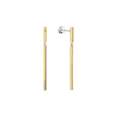 Image de Tommy Hilfiger Linear Boucles d&#039;oreilles goldcoloured, Femme, Taille: One Size, Gold coloured