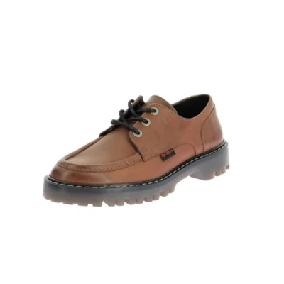 Image de Kickers Derbies Decklowy Derbies, Femme, Taille: 36, Camel Cuir