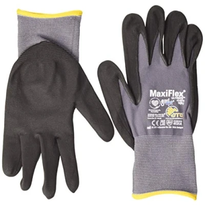 Image de ATG 42 874 MaxiFlex UltimateTM Gants avec Technologie Ad Apt Gris/Noir Taille 10
