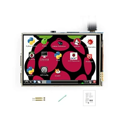 Image de Waveshare Raspberry Pi 3,5 Pouces TFT écran Tactile LCD (A) 320 * 480 RPi/Raspberry 2 Modèle B/Raspberry 3 B/3B+