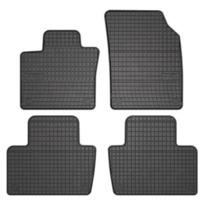 Image de FROGUM 547006 Ensemble de tapis sol Caoutchouc avant et arrière 4 noir Sur mesure VOLVO: XC90 II