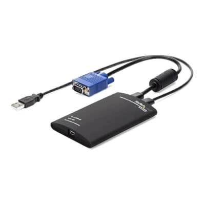 Image de StarTech.com Adaptateur crash cart pour PC portable Console KVM vers USB 2.0 (NOTECONS01)