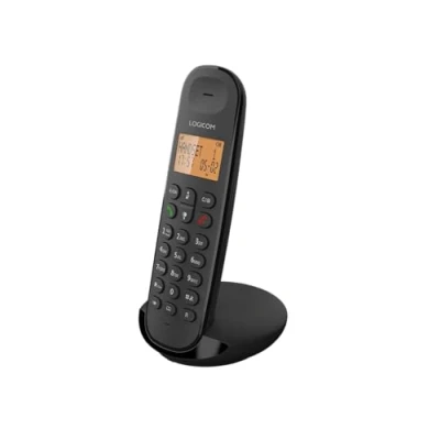 Image de Téléphone fixe sans Fil Logicom Iloa 100 Noir
