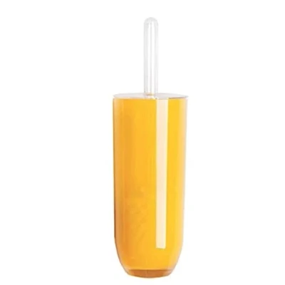 Image de Excelsa EX46951 Brosse WC Polystyrol Jaune 15,7 x 11 4 cm
