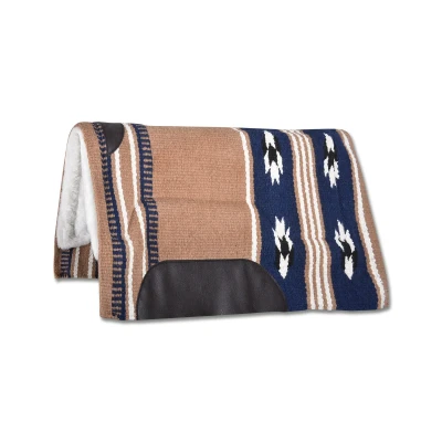 Image de Waldhausen Tapis Western Utah Beige/Marine 86x87cm