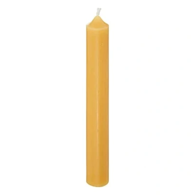 Image de Bougies bâtons ATMOSPHERA Lot de 10 Jaune Cire 16 cm hauteur