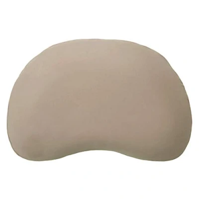 Image de Edda Lux Housse destiné à Tempur Sonata Oreiller 61 x 40 cm, Taie d&#039;oreiller en Jersey Doux avec Fermeture éclair, 100% Coton, Sable