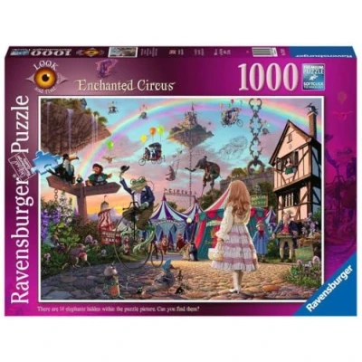 Image de Ravensburger Look &amp; Find Puzzle mystère n2 de Cirque enchanté 1000 pièces pour Adultes et Enfants à partir 12 Ans