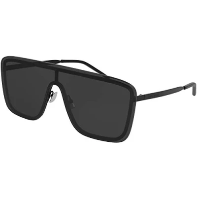 Image de Lunettes De Soleil Saint Laurent Sl 364 Mask Col. 002 Unisexe Carré Noir