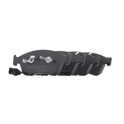 Image de MEYLE 025 238 9620/W Jeu de plaquettes frein ORIGINAL Quality Essieu avant contact signal d&#039;usure inclus avec tôle anti bruit AUDI: A8 D3