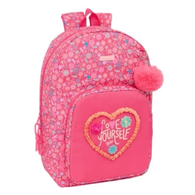 Image de safta Feeling Sac à dos scolaire adaptable au chariot Idéal pour les enfants de différents âges Confortable et polyvalent Qualité résistance, multicolore, M, Décontracté