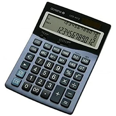 Image de Olympia LCD 4312 Calculatrice de Bureau