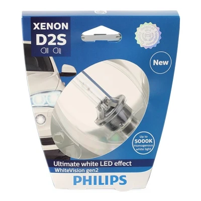 Image de PHILIPS 85122WHV2S1 Ampoule, projecteur longue portée D2S 85V 35W 5000K Xénon VOLKSWAGEN: Touran I, MINI: 3/5 portes, AUDI: A8 D3