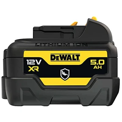 Image de DeWALT DCB126G XJ Batterie Li ION 12 V 5 Ah de Rechange 10,8 et Indicateur capacité