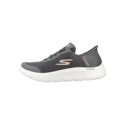 Image de Skechers GO FLEX Hands UP Baskets basses, Homme, Taille: 48, Gray Matière synthétique